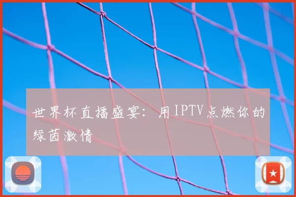 世界杯直播盛宴：用IPTV点燃你的绿茵激情